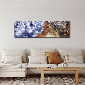 Obraz wilka (170x50 cm)