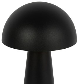 Zewnetrzna Zestaw 2 inteligentnych lamp podłogowych zewnętrznych czarnych 50 cm i 65 cm z Wifi A60 - Mushroom Nowoczesny Oswietlenie zewnetrzne