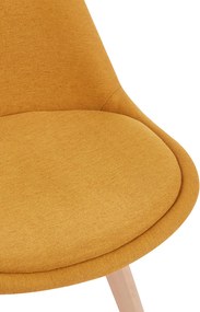 Zestaw 4 Krzese Synk Tkanina