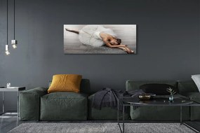 Zdjęcie na płótnie Baletnica w Bieli