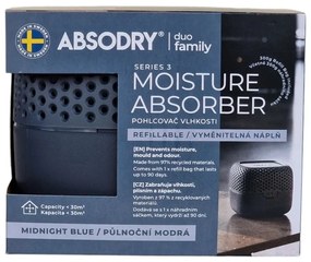 Everbrand Pochłaniacz wilgoci Absodry Duo Family Bag 3-series, do 30 m3, Midnight Blue