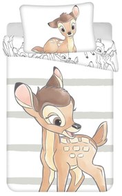 Bawełniana pościel dziecięca do łóżeczka 100x135 cm Bambi – Jerry Fabrics