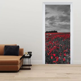 Fototapeta na drzwi - Maki (95x205cm)