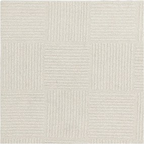 Wełniany dywan tkany ręcznie w kolorze kości słoniowej 120x170 cm Zennith Grid – Asiatic Carpets
