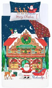 Pościel dwuosobowa 230x220 cm Santa's Workshop – Catherine Lansfield