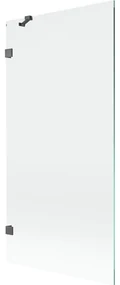 Mexen Lunar parawan nawannowy 1-skrzydłowy 90 x 150 cm, transparent, gun gray szczotkowany - 897-090-000-66-00