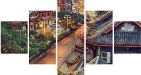Obraz - Qintai Road, Chengdu, Chiny (125x70 cm)