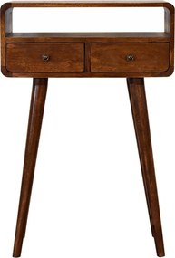 Artisan Furniture Mini konsola z drewna kasztanowego
