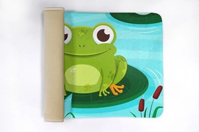 Dywanik do łazienki Dywanik do łazienki słodka żabka