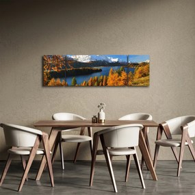Obraz - Jesień w Alpach (170x50 cm)
