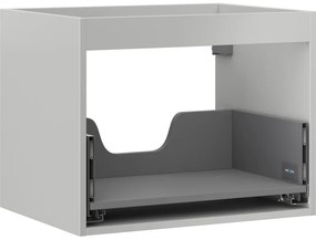 Mexen Box-A korpus szafki podumywalkowej 60 cm, 1 szuflada, szary mat - 91AX0-0600-470-1-62