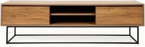 Szafka pod telewizor Laxus Walnut and Black II, L