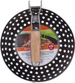 Happy Green Patelnia wok do grilla BBQ, 28 x 6,5 cm