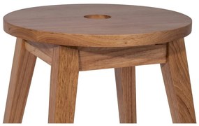 Stołek z drewna kauczukowego Club – Bonami Selection