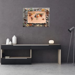 Obraz - Przyprawy świata (70x50 cm)