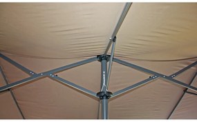 Szary parasol ogrodowy 265x460 cm – Garden Pleasure
