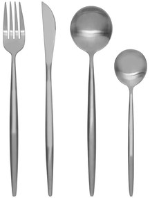 Sztućce ze stali nierdzewnej w kolorze srebra 16 szt. Modern retro – Premier Housewares