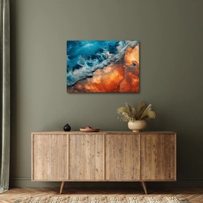 Obraz - Woda i ogień (70x50 cm)