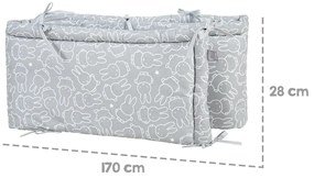 Ochraniacz do łóżeczka 170 cm Miffy – Roba