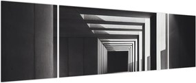 Obraz - Kwadratowy tunel (170x50 cm)