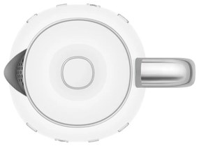 Biały czajnik elektryczny ze stali nierdzewnej 800 ml Retro Style – SMEG