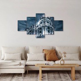 Obraz architektury w ciemności (125x70 cm)
