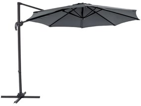 DUŻY PARASOL OGRODOWY - 3,5M GRAFIT