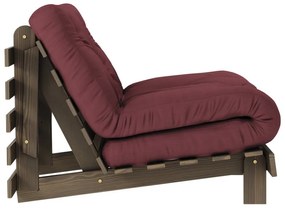 Bordowy fotel Roots – Karup Design