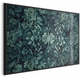 Plakat Ornamenty dywanowe 60x40 cm z ramą czarną bez marginesu ARTGEIST B