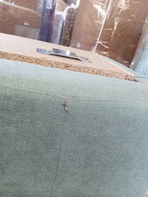 PROMOCJA Rozkładany obustronny narożnik do L VENORIA SLIM 200x143 cm, jasny zielony + 2 poduszki GRATIS II. jakość