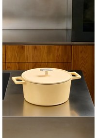 Garnek żeliwny z pokrywką odpowiedni na indukcję 5,5 l Mattia 3.0 – FABINI