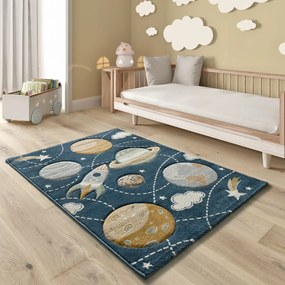 Niebieski dywan 120x170 cm Balloon – Universal