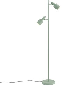 Nowoczesna lampa podłogowa zielona 2-źródła światła - Stijn