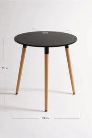 Okrgy stó wieowy 60 cm
