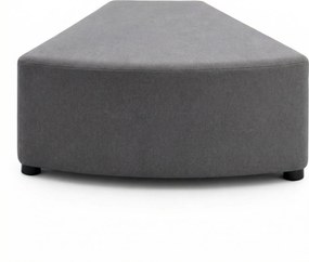 Siedzisko LEA, trójkąt, ciemnoszara