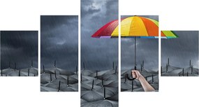 Obraz - Parasole (125x70 cm)