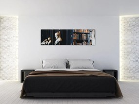Obraz - W bibliotece (170x50 cm)