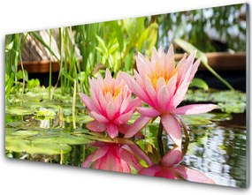 Panel Szklany Wykwintny Ogród Kwiatowy