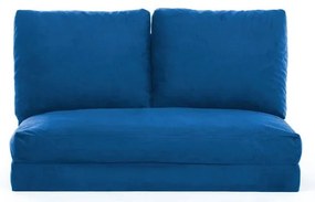 Niebieska rozkładana sofa 120 cm Taida – Balcab Home