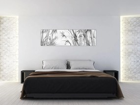Obraz - Las bambusowy (170x50 cm)