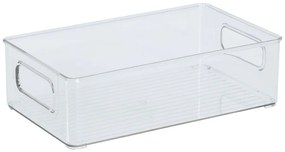 Transparentny organizer z plastiku, 25,5 x 15 x 7,6 cm