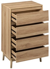 Komoda z szufladami ABANA, 60 x 40 x 107,3 cm