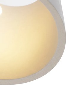 Industrialna lampa ścienna betonowa - Cup