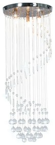 Lampa sufitowa kryształowa spirala - 11X EX161 N2-G73