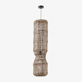 Lampa Sufitowa Aleida Miel - Czarna & ↑100 Cm Aleida - Sklum