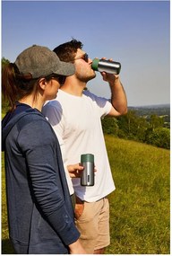 Kubek termiczny ze stali nierdzewnej w kolorze srebra 340 ml – Black + Blum