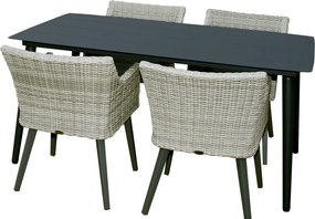 FLORENZ- ogrodowy fotel rattanowy - Towar rozpakowany (N371)