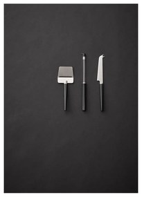 Zestaw noży do sera ze stali nierdzewnej 3 szt. Emma – Rosti