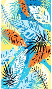 Zestaw plażowy SUMMER FRESH – ręcznik plażowy 100×180 cm i ponczo 80×145 cm, kolorowy