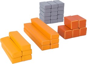 Piankowe klocki przedszkolne Super Cegła 4641606